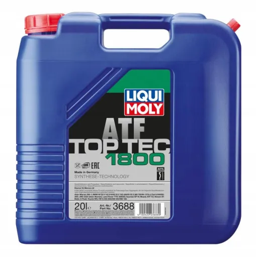 Dexron vi atf трансмісійне масло top tec 1800 20л
