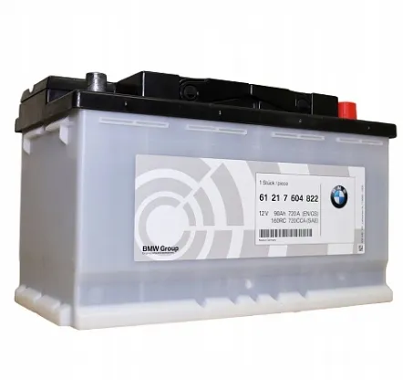 61217604822 - Оригинальный аккумулятор BMW 12 В, 90 А·ч, 720 А