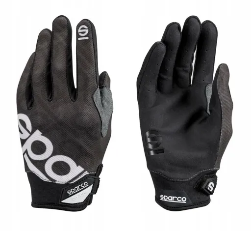 Перчатки Sparco Meca-3 чёрные, размер M