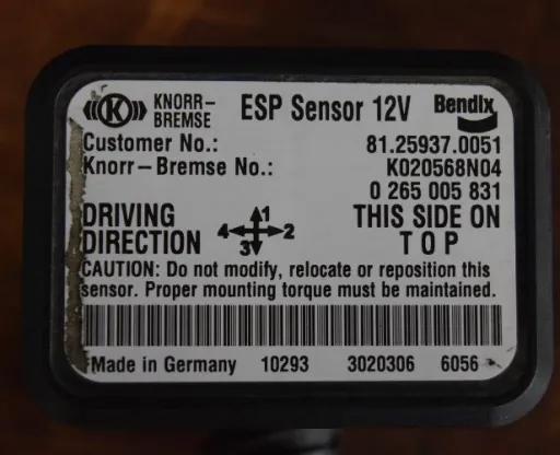 81.25937.0057 - Датчик ESP MAN TGX TGS TGA ОРИГИНАЛ