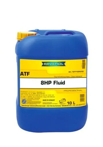 Масло ravenol atf 8 hp fluid 10л