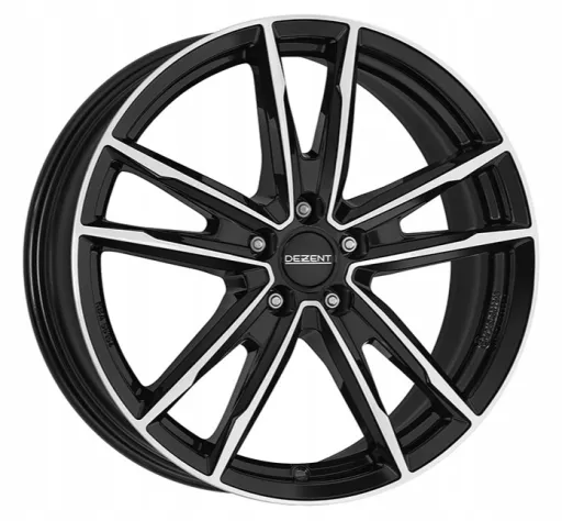 DEZENT KF dark 7.5Jx17 5x112 ET:46/57.1 Чёрный/Полированный